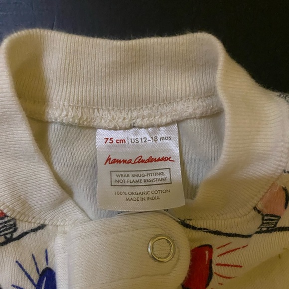 Hanna Andersson Pajamas 12-18 month Bright Bulbs - Picture 3 of 3